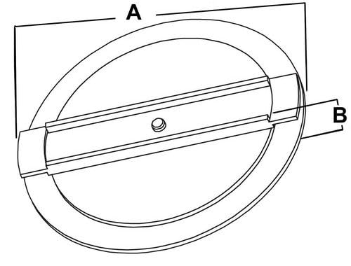 Morris 21797 Type S Knockout Seal with Screw and Bar, 3", 1-Pack - Image 6